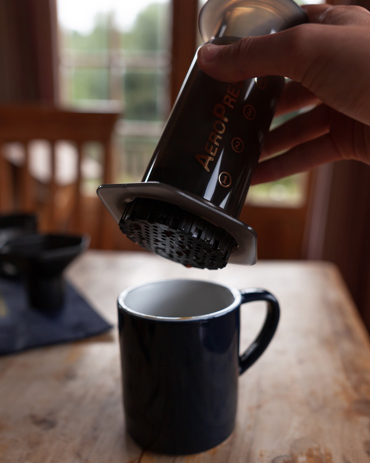 Aeropress Coffee Maker + 350 free filters (Latest Model)