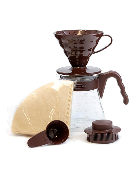 Hario V60 Coffee Filter Papers Size 02 - Brown (100 Pack Bag)