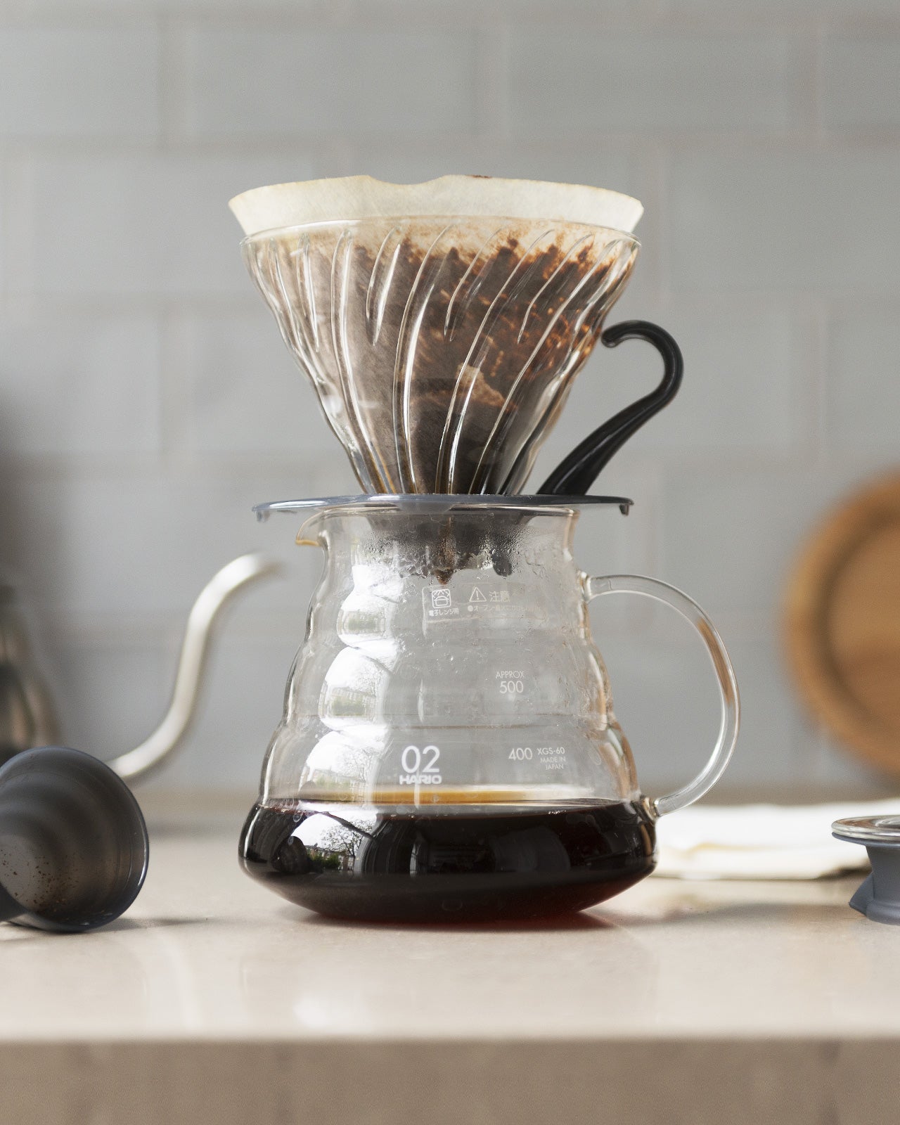 Kaffeefilter Papier, Größe 02 Kegel-Filter, Einweg-Papierfilter Aus